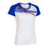 T-shirt Running Joma from Elite X Short Sleeve White Royal White Fille