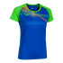 T-shirt Running Joma manches courtes Elite X Vert royal Vert fluo Fille