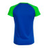 T-shirt Running Joma manches courtes Elite X Vert royal Vert fluo Fille