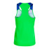 T-shirt Running Joma by Elite X Fluor Royal Green Suspenders Fille