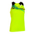 T-shirt Running Joma by Elite X Braces Jaune Fluor Noir Fille