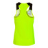 T-shirt Running Joma by Elite X Braces Jaune Fluor Noir Fille