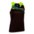 T-shirt Running Joma by Elite X Black Black Fluor Yellow Suspenders Fille