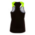 T-shirt Running Joma by Elite X Black Black Fluor Yellow Suspenders Fille