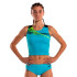 Haut Running Joma par Elite X Turquoise Fluorine Noir Fille