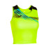 Haut Running Joma de Elite X Jaune Fluor Noir Fille