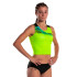 Haut Running Joma de Elite X Jaune Fluor Noir Fille