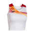 Haut Running Joma de Elite X Blanc Rouge Fille