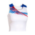 Haut Running Joma de Elite X Blanc Royal Fille