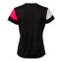 T-shirt Football Joma de Short Sleeve Crew V Black Pink White Fille
