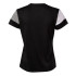 T-shirt Football Joma de Short Sleeve Crew V Black Grey White Fille