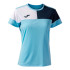 T-shirt Football Joma short Sleeve Crew V Celeste Navy White Fille