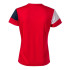 T-shirt Football Joma de Short Sleeve Crew V Navy Red White Fille