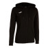 Veste Football Joma de Hooded Sculpture Ii Black Fille