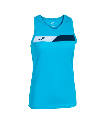T-shirt Pádel Joma Court de Sans manches Turquoise...