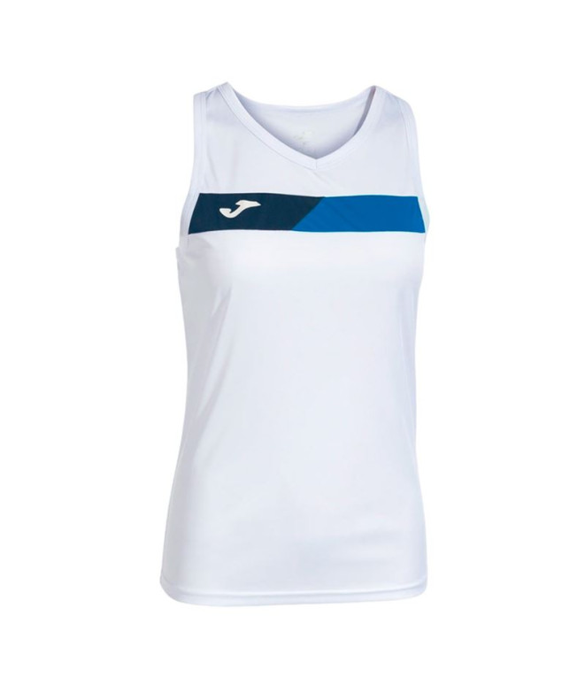T-shirt Pádel Joma Court de sans manches Blanc...