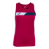 T-shirt Pádel Joma Court de sans manches Crimson Navy White Fille