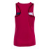 T-shirt Pádel Joma Court de sans manches Crimson Navy White Fille
