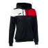 Veste Football Joma de Hooded Crew V Noir Rouge Blanc Fille