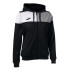 Veste Football Joma de Hooded Crew V Noir Gris Blanc Fille