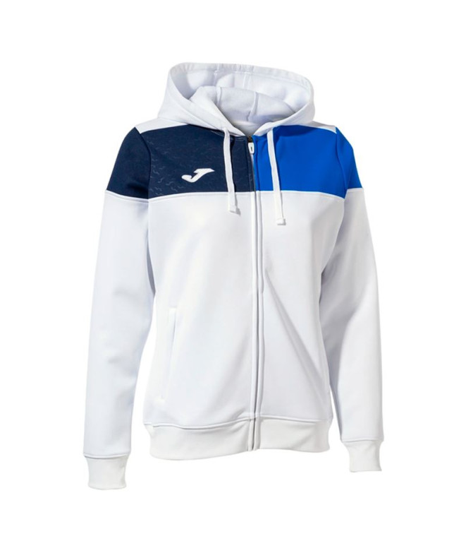 Veste Football Joma de Hooded Crew V White...
