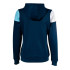 Veste Football Joma hooded Crew V Navy Celestial White Fille