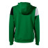 Veste Football Joma by Hooded Crew Vverde Noir Noir Blanc