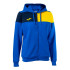 Veste Football Joma by Hooded Crew Vroyal Yellow Marine Fille