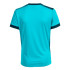 T-shirt Football Joma by Short Sleeve Eco Supernova Turquoise Fluorine Marinoniña