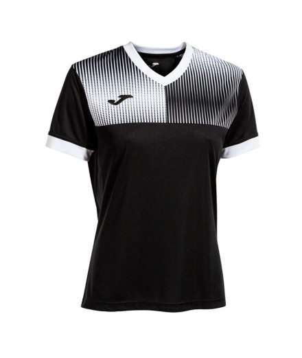 T-shirt Football Joma by Short Sleeve Eco Superblack...