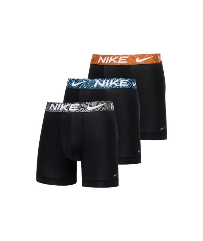 Slip Nike Homme Caleçon Boxer 3Pk Noir