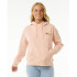 Sweat Rip Curl Femme Capuche décontractée Wild Bloom rose