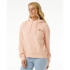 Sweat Rip Curl Femme Capuche décontractée Wild Bloom rose