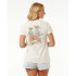 T-shirt Rip Curl Femme Wild Bloom Standard Bone