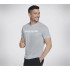 T-shirt Skechers Skechers Homme Gris barré