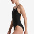 Maillot de bain Natation Nike Femme de Solid Black