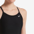 Maillot de bain Natation Nike Femme de Solid Black