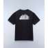 T-shirt Napapijiri S-Linth Ss Noir Homme