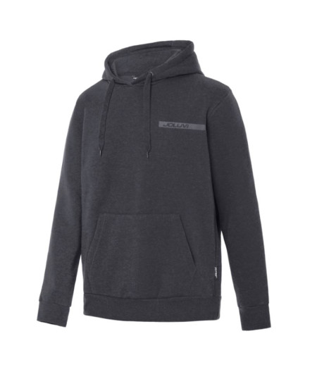 Sweat Joluvi Homme Hoodie Print Anthracite Vigore