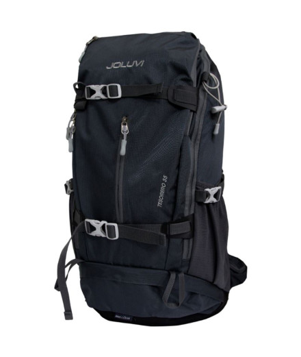 Sac à dos Joluvi Unisexe Trésorier 38 Vert Vert Noir -Noir