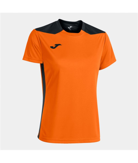T-shirt Joma Femme Manches courtes Championnat VI Orange...
