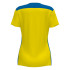 T-shirt Joma Femme Manches courtes Championnat VI Jaune Royal
