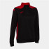 Sweat Joma Femme championnat de football VI Noir Rouge