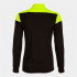 Sweat Football Joma de Elite X Noir Jaune Fluor Noir Fille