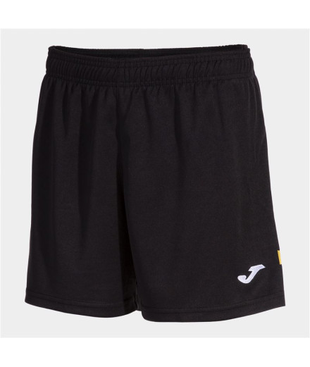 Pantalon Joma Femme court Tokyo Noir Jaune