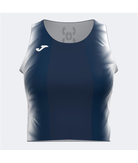 Haut Running Joma Femme de Elite XI White Marine