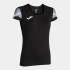 T-shirt Joma Femme Manches courtes Elite XI Noir Anthracite
