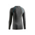 T-shirt de Trail Lurbel Manches Longues Merino Femme Gris/Turquoise