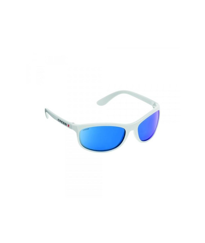 Gafa Rocker Flottante Blanc-Lentille Miroir...
