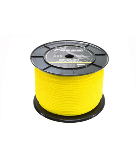 Câble Flottant Bouée Polyéthylène Ø5Mm Jaune Cressi